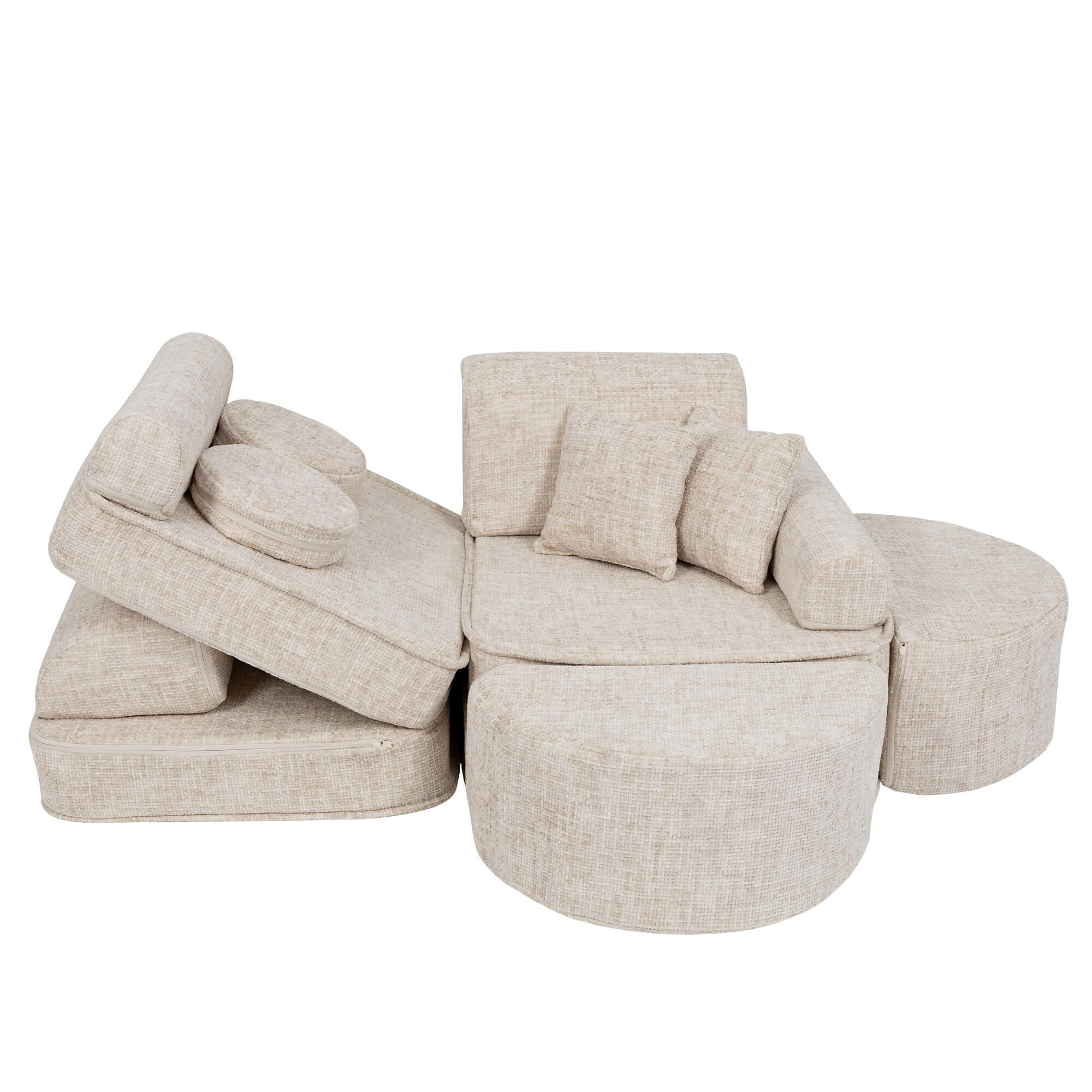 Meowbaby Tangle Sofa Max – Modułowa Sofa Dla Dzieci | 12 Elementów