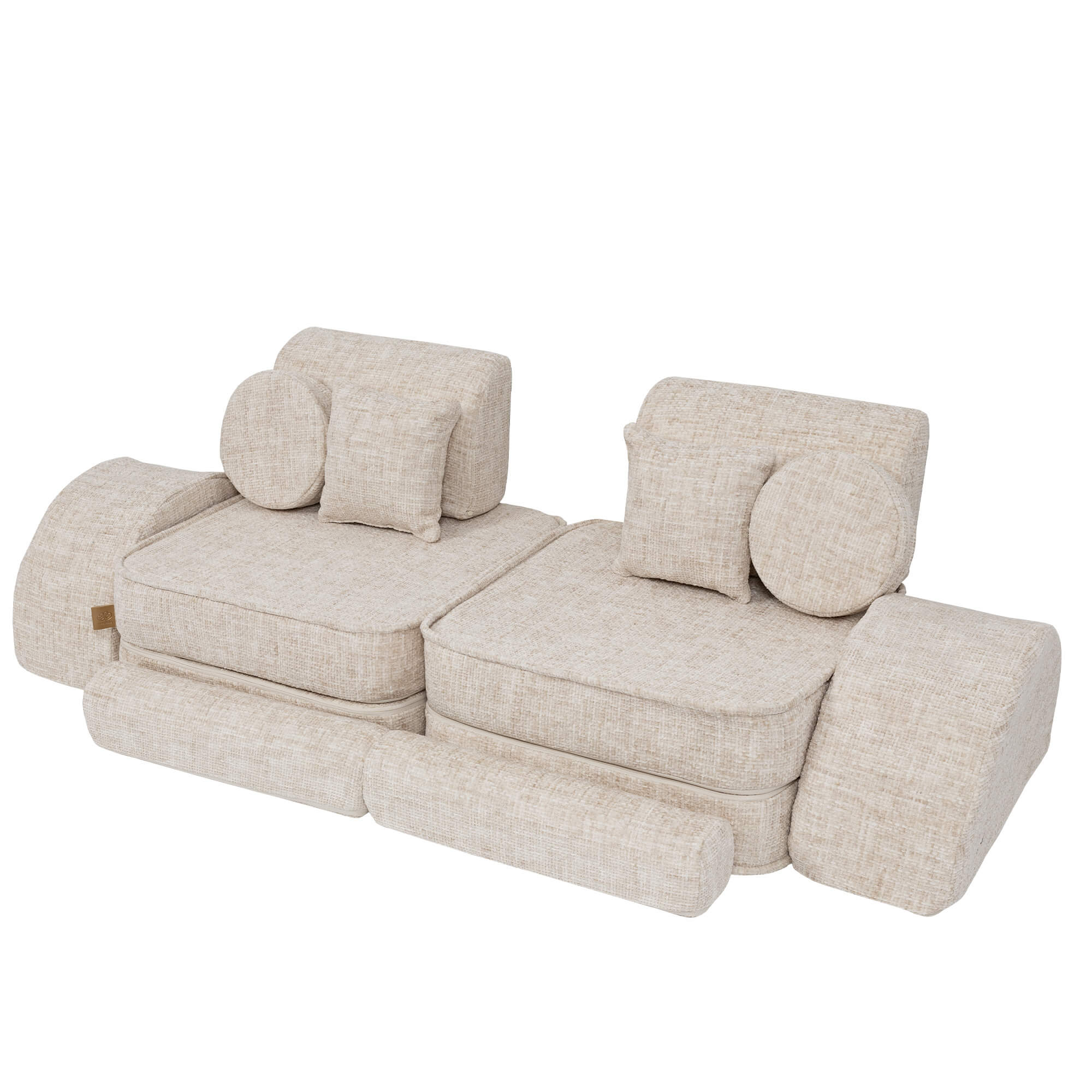 Meowbaby Tangle Sofa Max – Modułowa Sofa Dla Dzieci | 12 Elementów