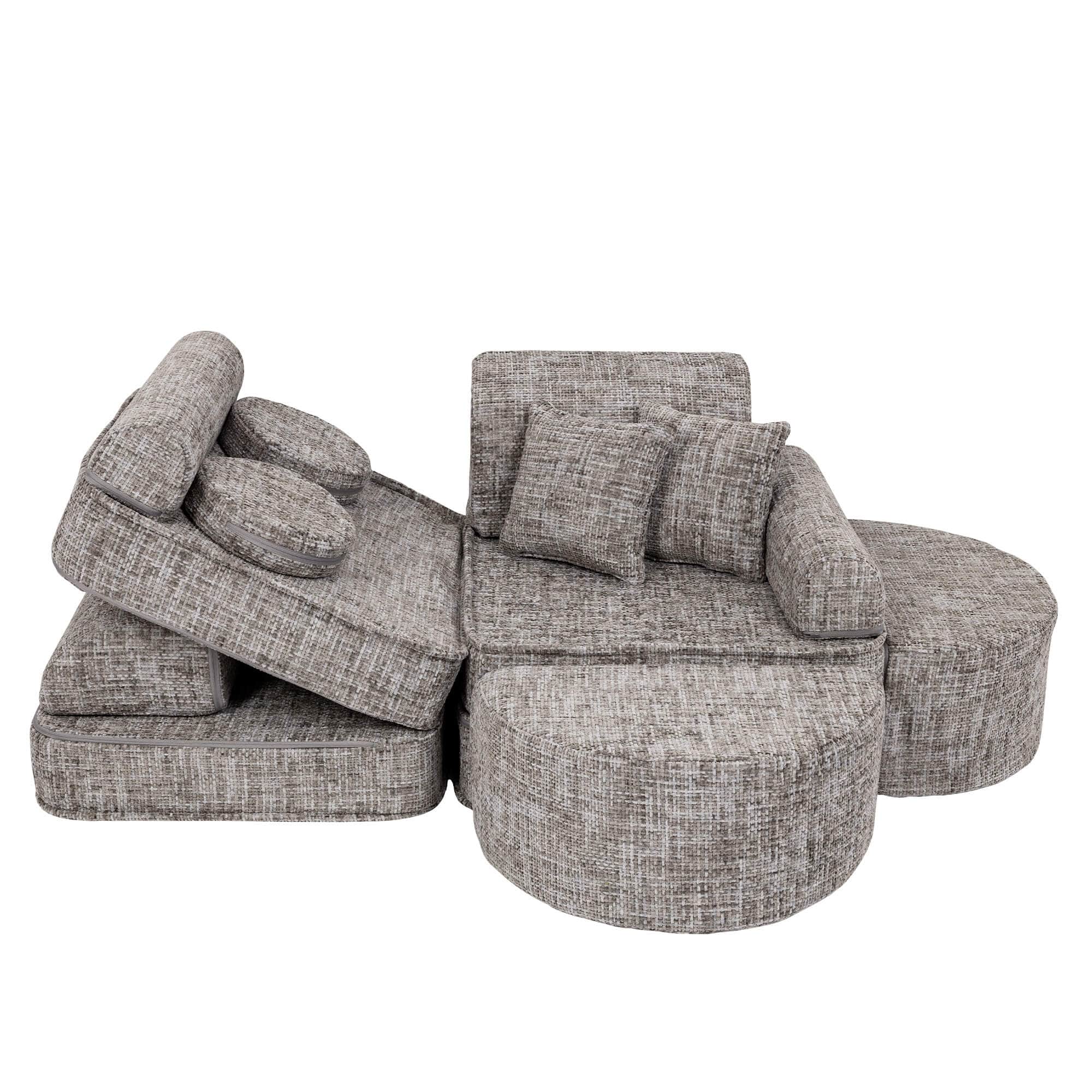 Meowbaby Tangle Sofa Max – Modułowa Sofa Dla Dzieci | 12 Elementów